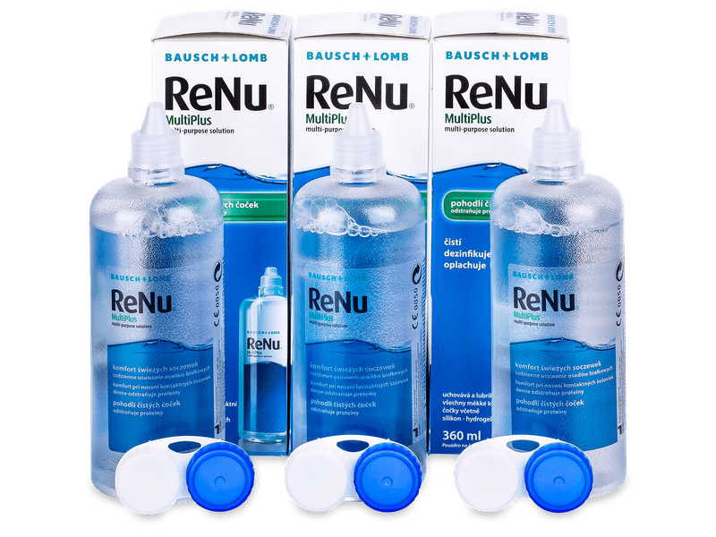 Roztok ReNu MultiPlus 3 x 360 ml