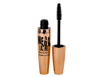 Dermacol černá řasenka Mega lashes Volume and Care 11,5 ml 