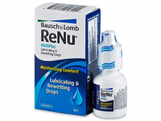 Oční kapky ReNu MultiPlus Drops 8 ml Oční kapky - zvlhčení očí - umělé slzy - Oční kapky ReNu MultiPlus Drops 8 ml