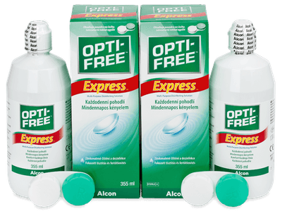 Roztok OPTI-FREE Express 2 x 355 ml - Výhodné dvojbalení roztoku