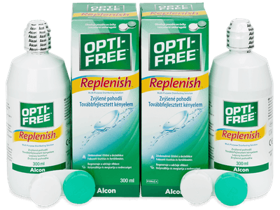Roztok OPTI-FREE RepleniSH 2 x 300 ml