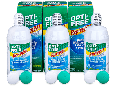 Roztok OPTI-FREE RepleniSH 3 x 300 ml - Předchozí design