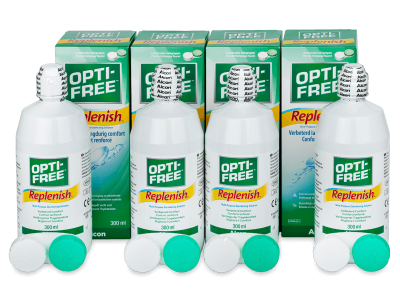 Roztok OPTI-FREE RepleniSH 4 x 300 ml  - Předchozí design