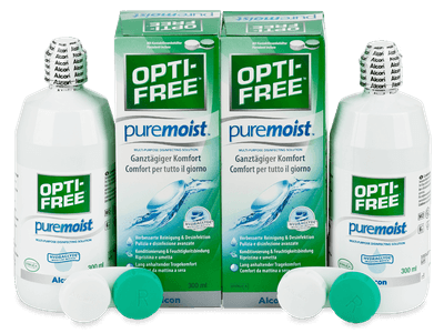 Roztok OPTI-FREE PureMoist 2x 300 ml - Produkt je dostupný také v této variantě balení