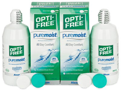 Roztok OPTI-FREE PureMoist 2x 300 ml - Produkt je dostupný také v této variantě balení
