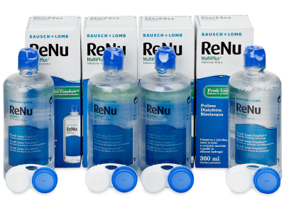 Roztok ReNu MultiPlus 4 x 360 ml - Produkt je dostupný také v této variantě balení