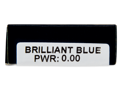 TopVue Daily Color - Brilliant Blue - nedioptrické jednodenní (2 čočky) - Náhled parametrů čoček