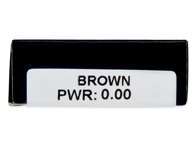 TopVue Daily Color - Brown - nedioptrické jednodenní (2 čočky) - Náhled parametrů čoček