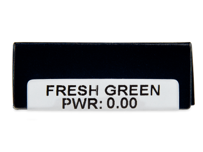 TopVue Daily Color - Fresh Green - nedioptrické jednodenní (2 čočky) - Náhled parametrů čoček