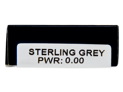 TopVue Daily Color - Sterling Grey - nedioptrické jednodenní (2 čočky) - Náhled parametrů čoček