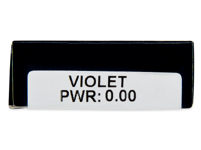 TopVue Daily Color - Violet - nedioptrické jednodenní (2 čočky) - Náhled parametrů čoček
