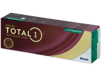 Dailies TOTAL1 for Astigmatism (30 čoček) - Torické kontaktní čočky