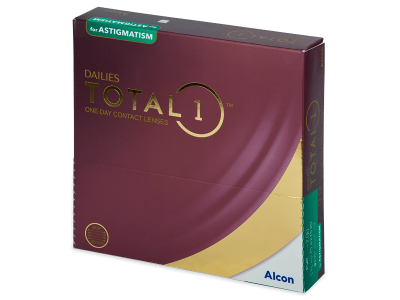 Dailies TOTAL1 for Astigmatism (90 čoček) - Torické kontaktní čočky
