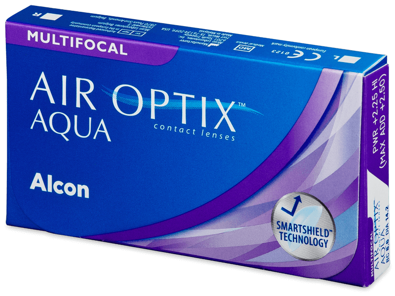 Air Optix Aqua Multifocal (3 čočky) - Multifokální kontaktní čočky