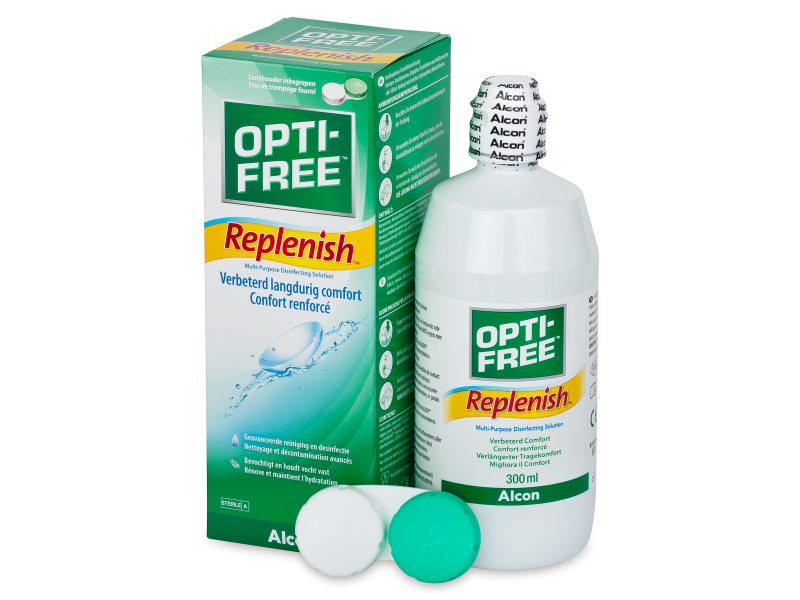 Roztok OPTI-FREE RepleniSH 300 ml  - Čistící roztok
