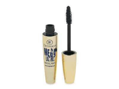 Dermacol černá řasenka Mega Lashes Waterproof 12,5 ml