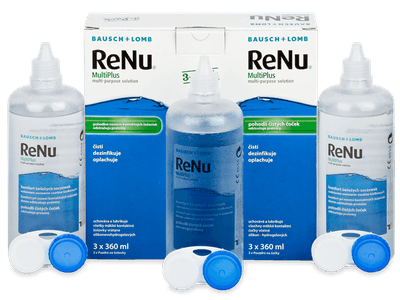 Roztok ReNu MultiPlus 3x 360 ml
