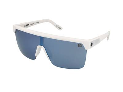 SPY+ Flynn 5050 Matte White Ice Blue 