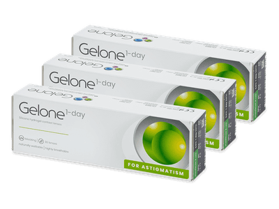 Gelone 1-day for Astigmatism (90 čoček) - Torické kontaktní čočky