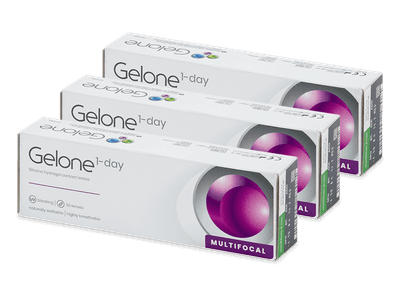 Gelone 1-day Multifocal (90 čoček) - Multifokální kontaktní čočky