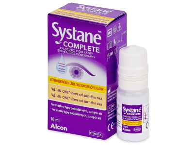 Oční kapky Systane Complete bez konzervantů 10 ml - Oční kapky