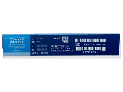 1 Day Acuvue Moist (90 čoček) - Produkt je dostupný také v této variantě balení