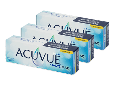 Acuvue Oasys Max 1-Day Multifocal (90 čoček)