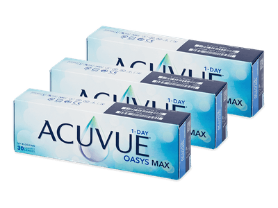 Acuvue Oasys Max 1-Day (90 čoček) - Jednodenní kontaktní čočky