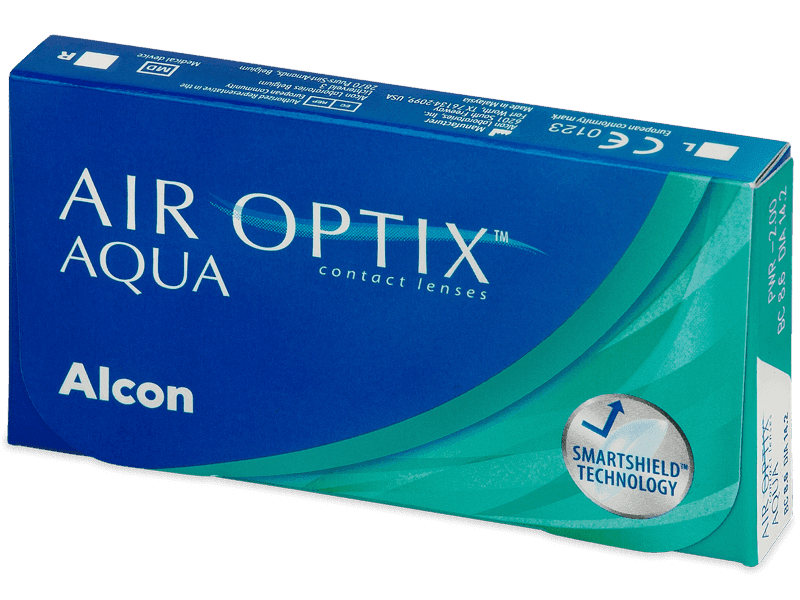Air Optix Aqua (6 čoček) - Měsíční kontaktní čočky