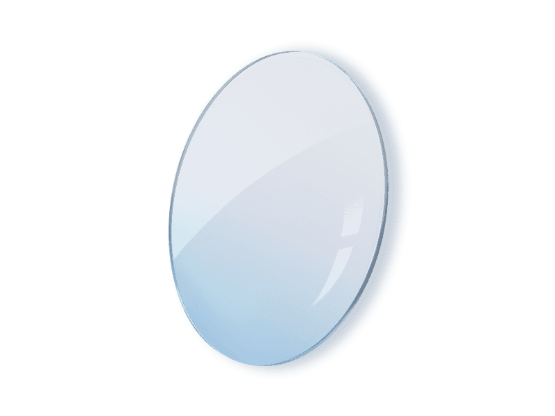 Brýlové sklo 1.67 Blueblocker Degresivní - Ilustrační foto