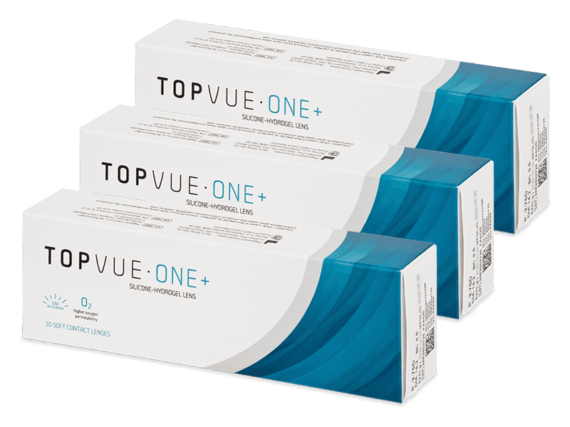 TopVue One+ (90 čoček) - Jednodenní kontaktní čočky