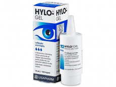 Oční kapky HYLO - GEL 10 ml Oční kapky - zvlhčení očí - umělé slzy - Oční kapky HYLO - GEL 10 ml