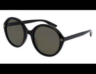 Gucci GG0023S-001 Sluneční brýle - Oválný - Gucci GG0023S-001