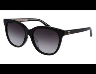 Gucci GG0081SK-001 Sluneční brýle - Oválný - Gucci GG0081SK-001