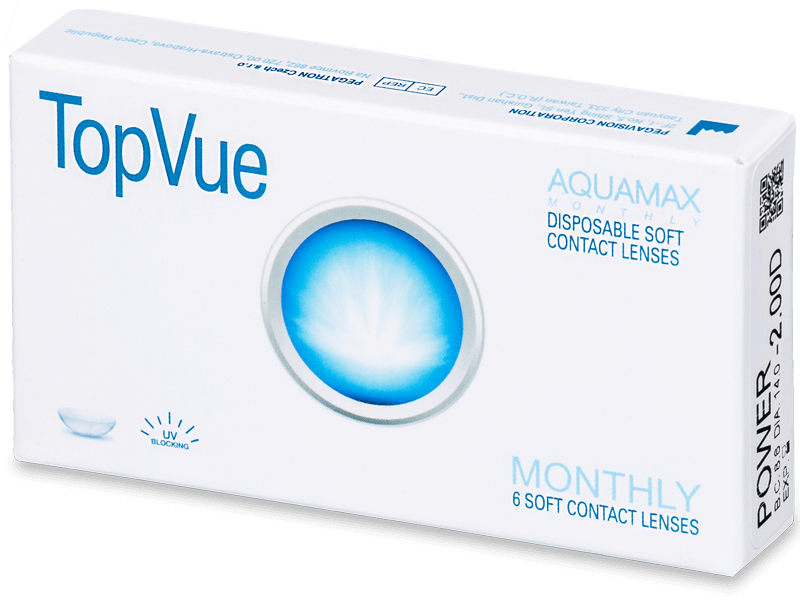 TopVue Monthly (6 čoček) - Měsíční kontaktní čočky