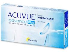 Acuvue Advance PLUS (6 čoček) Dvoutýdenní / Čtrnáctidenní kontaktní čočky - Acuvue Advance PLUS (6 čoček)