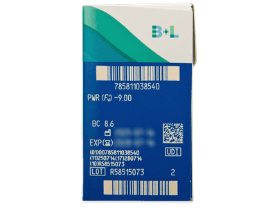 PureVision 2 (6 čoček) - Náhled parametrů čoček