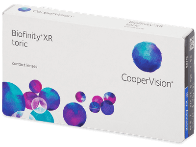 Biofinity XR Toric (3 čočky) - Torické kontaktní čočky